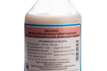 Вакцина против парвовирусной инфекции свиней инактивированная эмульсионная ВНИИЗЖ-Парво